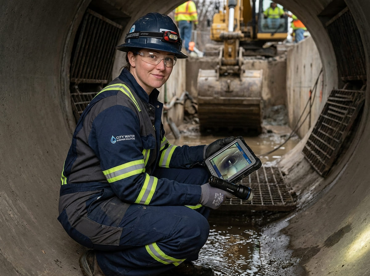 Sewer Line Inspection & Replacement in Cedar Creek